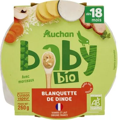Auchan Blanquette de dinde