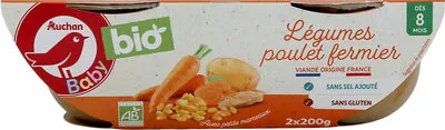 Auchan Légumes poulet fermier