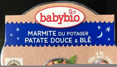 Babybio ASSIETTE BONNE NUIT PATATE DOUCE BLE 260G