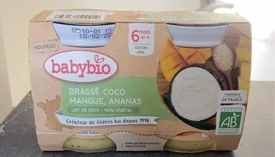 Babybio Brassé coco mangue, Ananas