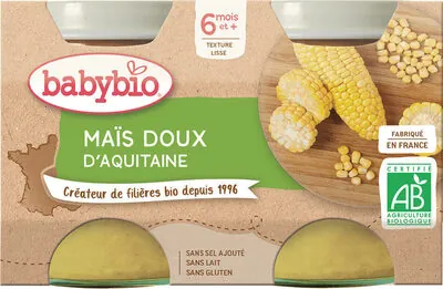 Babybio Petits Pots Maïs Doux