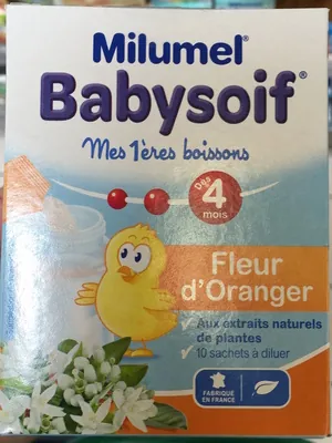 Babysoif Babysoif Mes 1ères boissons Fleur d'Oranger