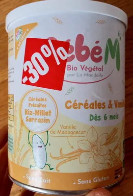 Bébé M Céréales & Vanille