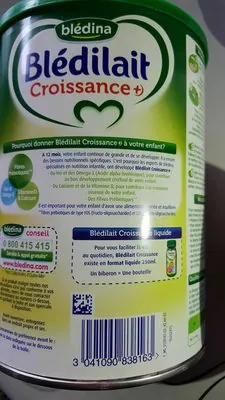 Bledilait BLEDILAIT Croissance + 900g De 1 à 3 ans