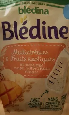 Bledina BLEDINE 200g Multicéréales & Fruits Exotiques Dès 6 mois