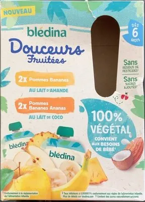 Blédina Douceurs fruitées 100% vegetal