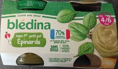 Blédina Mon 1er petit pot - épinards