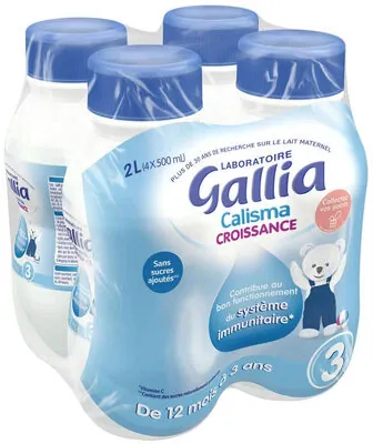 Calisma GALLIA CALISMA Croissance 4x500ml Dès 12 Mois