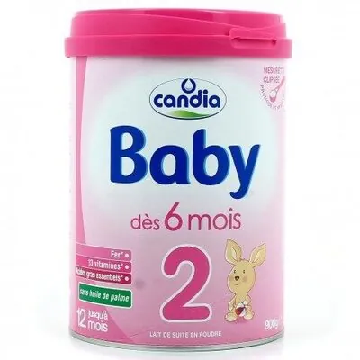 Candia Lait bébé en poudre 2ème âge