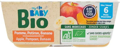 Carrefour Pomme, Potiron, Banane