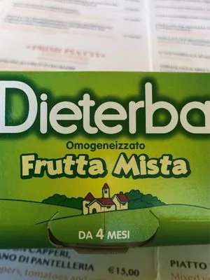 Dieterba Omogeneizato frutta mista