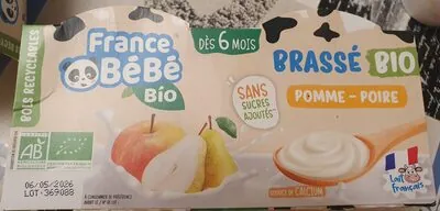 France bébé Brassé pomme poire