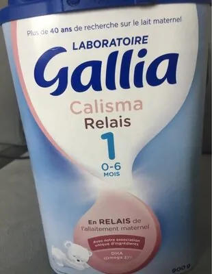 Gallia GALLIA CALISMA RELAIS 1er âge 900g De 0 à 6 mois