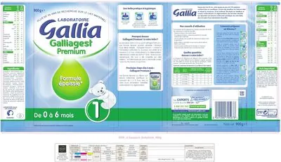 Gallia GALLIA GALLIAGEST 1 900 g De 0 à 6 mois