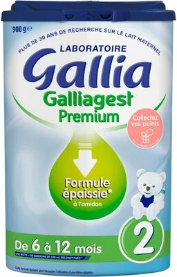 Gallia GALLIA GALLIAGEST 2 900 g De 6 à 12 mois