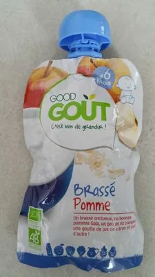 Good Goût Gourde Brassé Pomme-Good Gout-90g