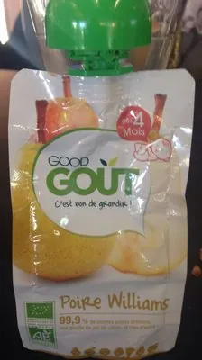 Good Goût Gourde Poire Williams