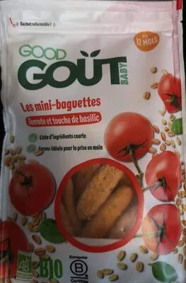 Good Gout Les mini-baguettes Tomate et touche de basilic