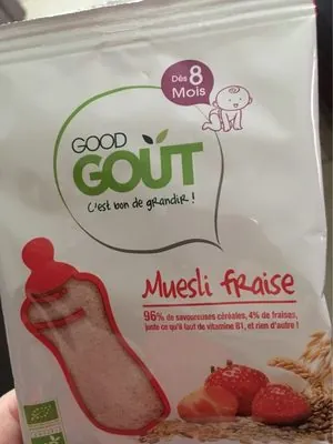 Good Goût Muesli fraise