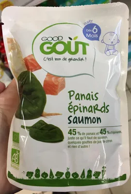 Good Goût Panais épinards saumon