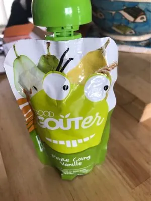 GOOD GOUTER Gourde Poire Coing Vanille-Good Gouter-90g