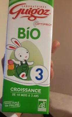 Guigoz GUIGOZ 3 Lait de Croissance Liquide BIO 1l dès 10 mois