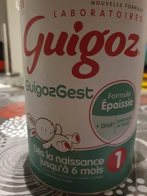 guigoz lait 1er age formule épaisse GuigozGest
