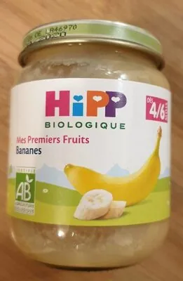Hipp Alimentation Bébé Bio / Petits Pots bananes 4/6 Mois