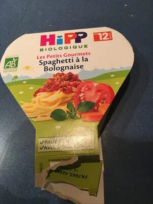 Hipp Assiette Spaghetti Bolognaise 230G