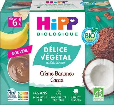 Hipp Delice végétal au lait de coco
