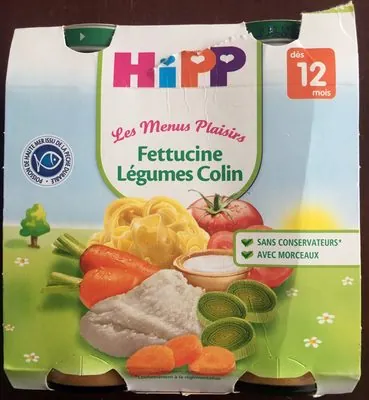 Hipp Fettucine Légumes Colin