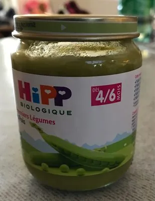 Hipp Mes premiers légumes Petits pois