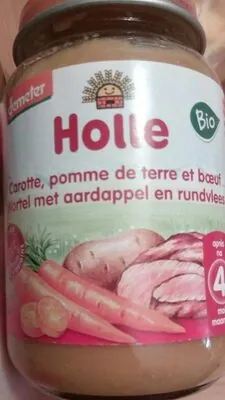 Holle Petit Pot Carotte PDT Boeuf 190G