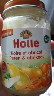 Holle Poire et abricot