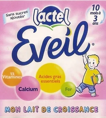 Lactel Eveil, Mon Lait de Croissance
