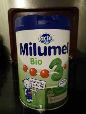 Lactel Milumel bio 3 - Croissance de 10 mois à 3 ans