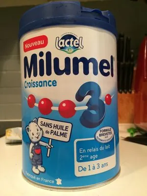 Lactel Milumel croissance 3