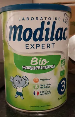 Modilac Lait Pour Nourrisson 3ème âge Bio.