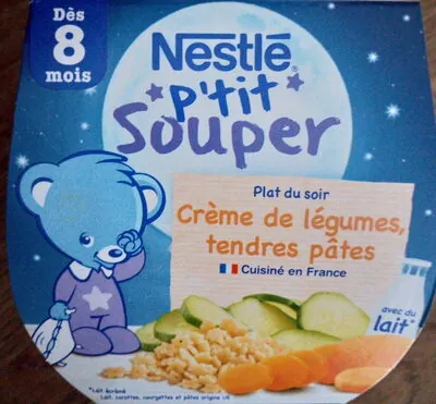 Nestlé Crème de légumes, tendres pâtes