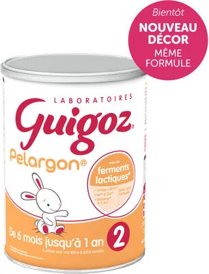 Nestlé GUIGOZ PELARGON 2 Lait Infantile 2ème âge 780g