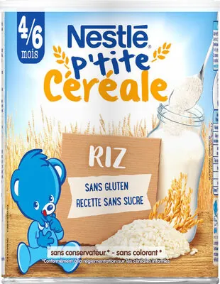Nestlé P'TITE CÉRÉALE riz dès 4/6 mois
