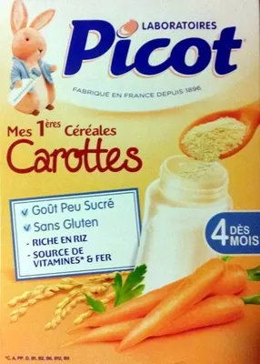 Picot Mes 1ères Céréales Carottes