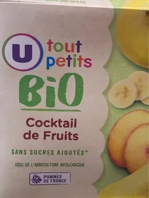 U Cocktail de fruits, dès 12 mois - 4x90g