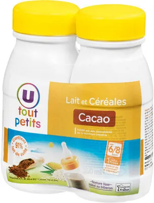 U Lait et céréales goût cacao