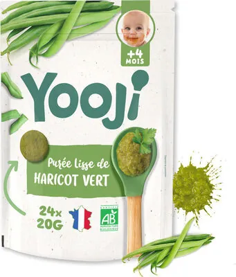 Yooji Purée haricot verts lisse surg pour bébé